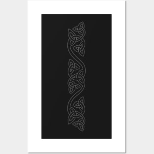 Valknut wotans knot | Viking tattoo symbol Posters and Art